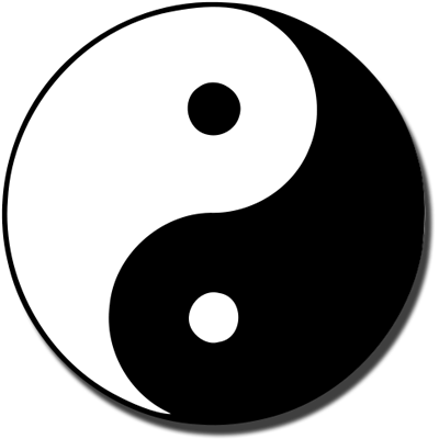the Yin-yang symbol or Taijitu